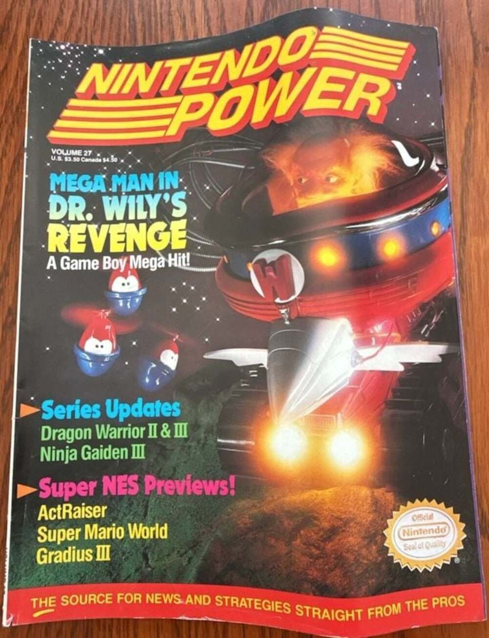 Nintendo Power Magazine Volume 27 Mega Man Dr. Wily's Revenge (44)